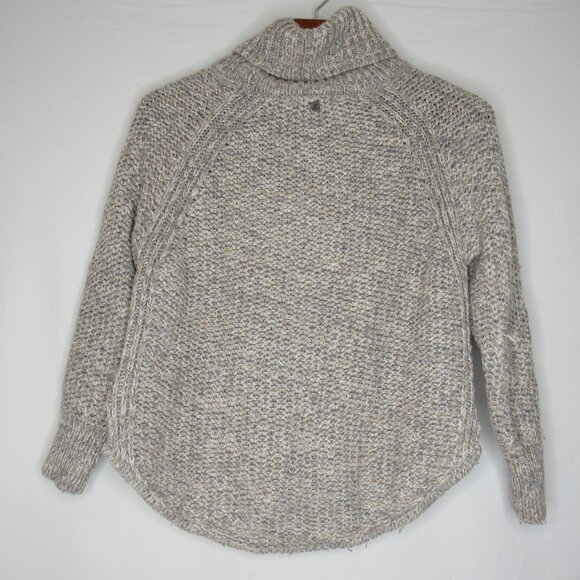 Prana CALLISTO Oatmeal Turleneck Sweater Women's S Small - Picture 7 of 9